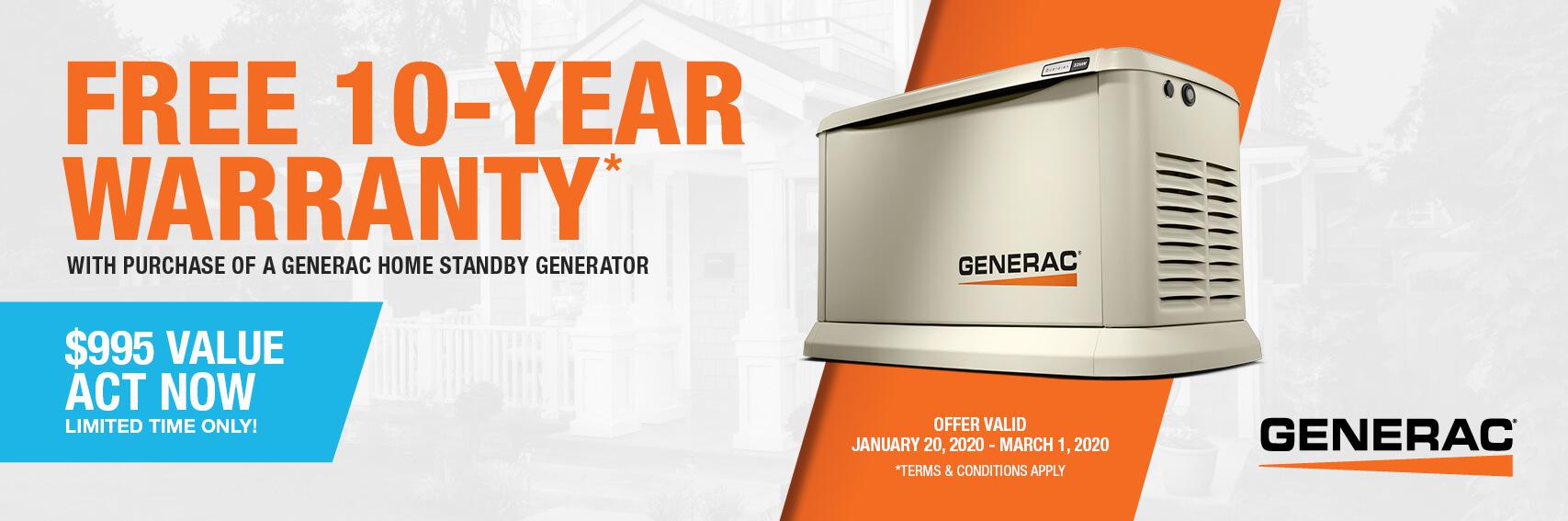 Homestandby Generator Deal | Warranty Offer | Generac Dealer | Cutchogue, NY